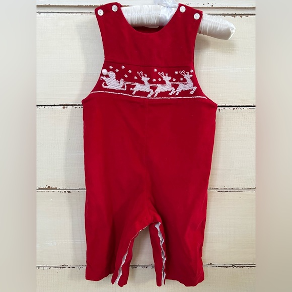 Santa and Reindeer Jumper
Brand: Cukees 
Size: 9 months - Picture 1 of 4